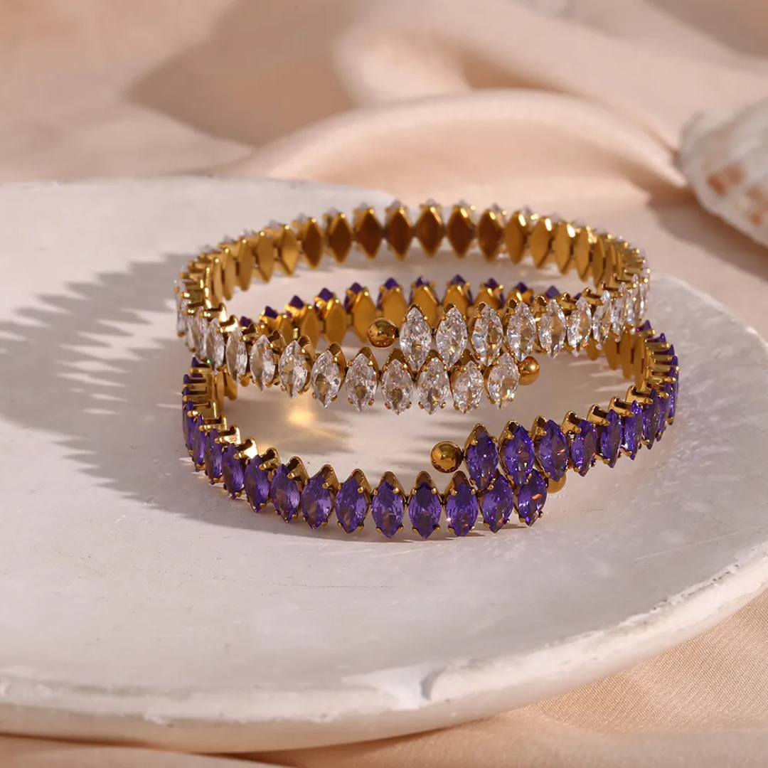 Marquise Cuff Bracelet