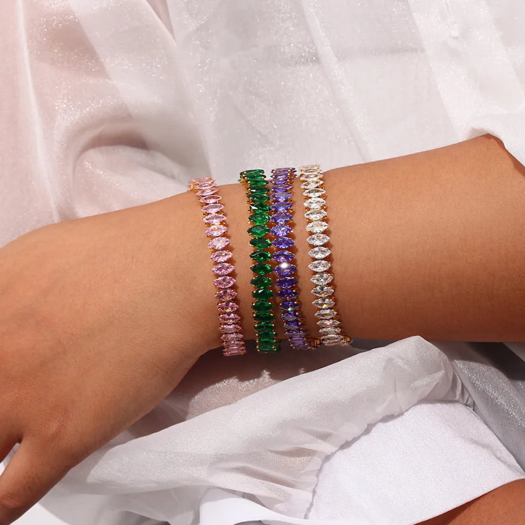 Marquise Cuff Bracelet