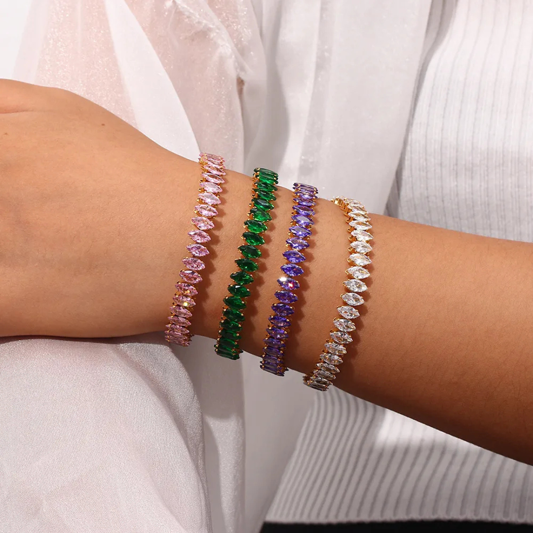 Marquise Cuff Bracelet