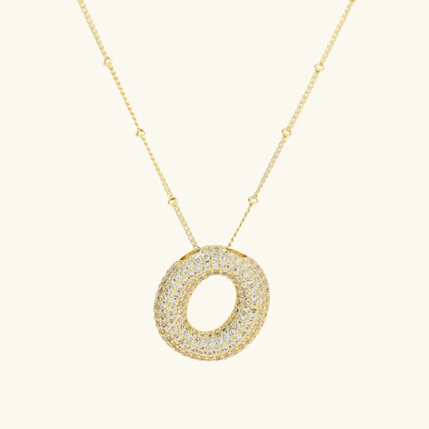 Bubble Letter Necklace