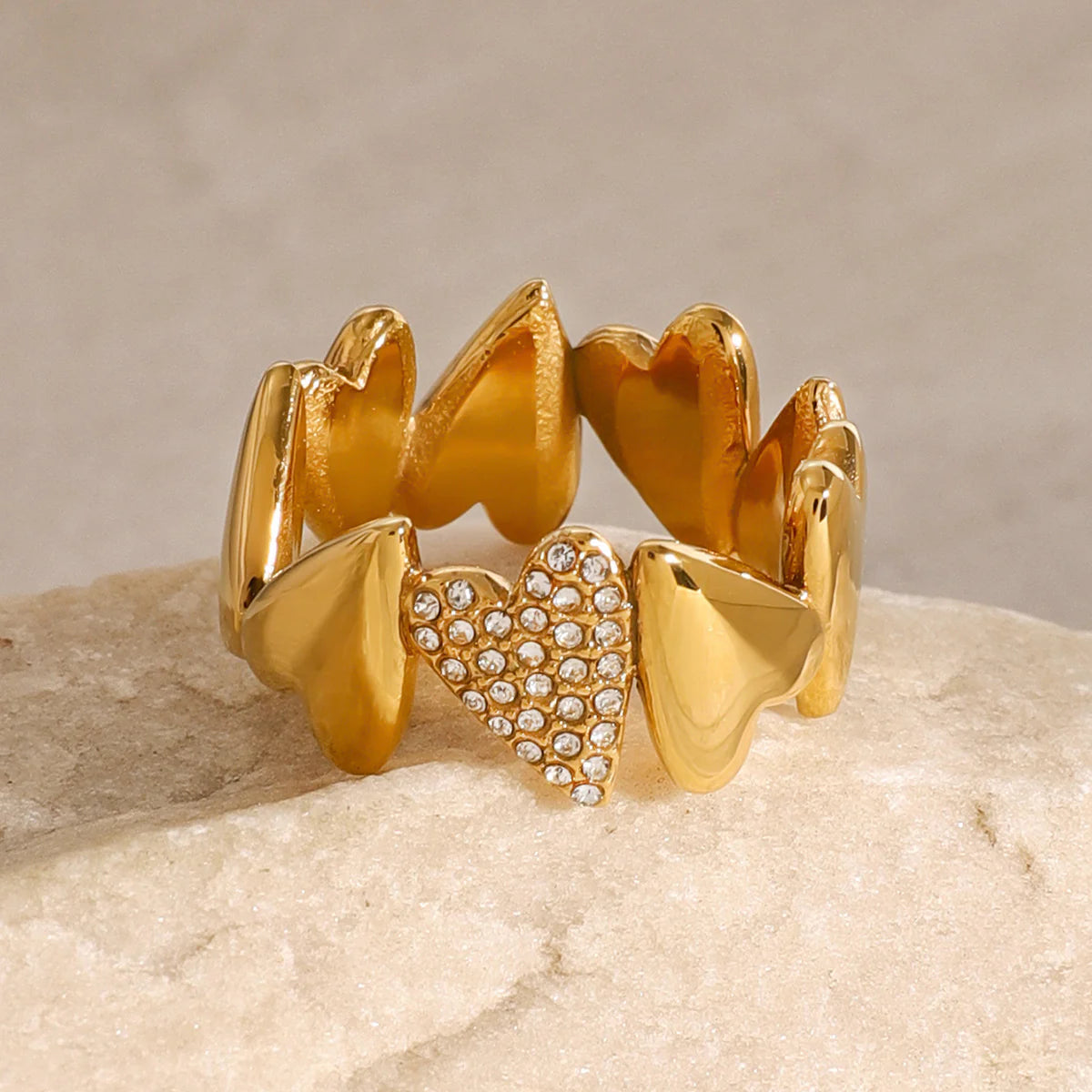 Aurora Hearts Ring