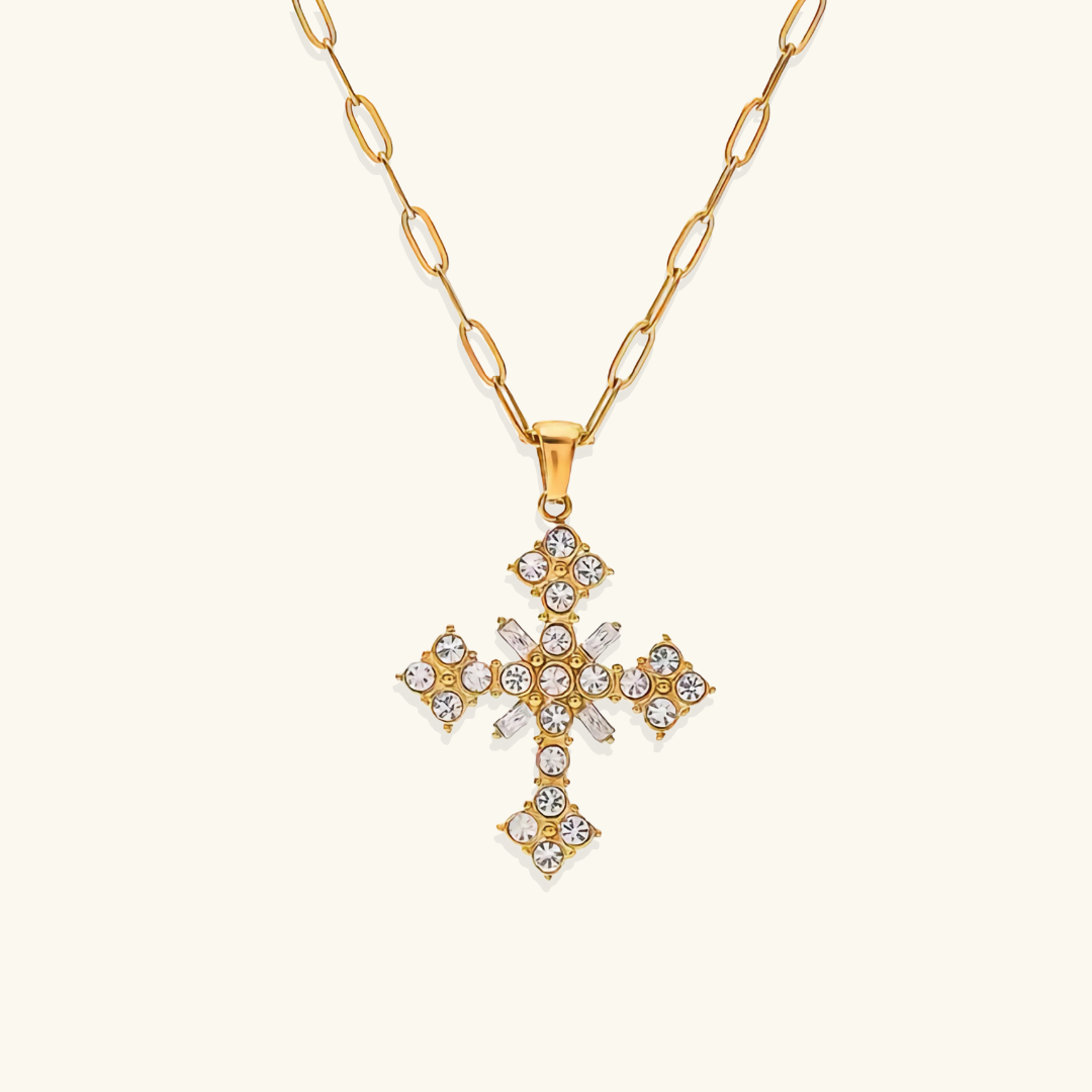 Divina Cross Necklace