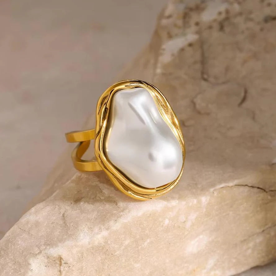 Elara Pearl Ring