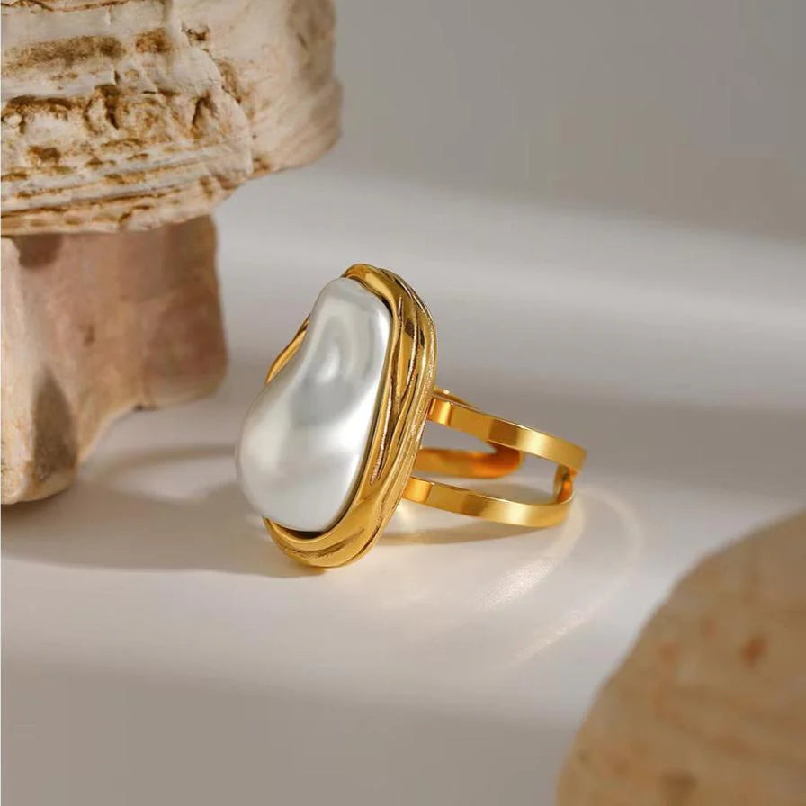 Elara Pearl Ring