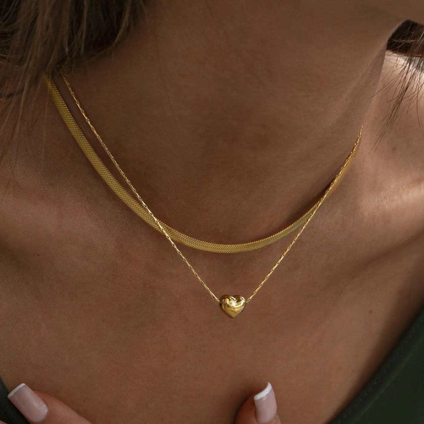 Gemma Heart Necklace