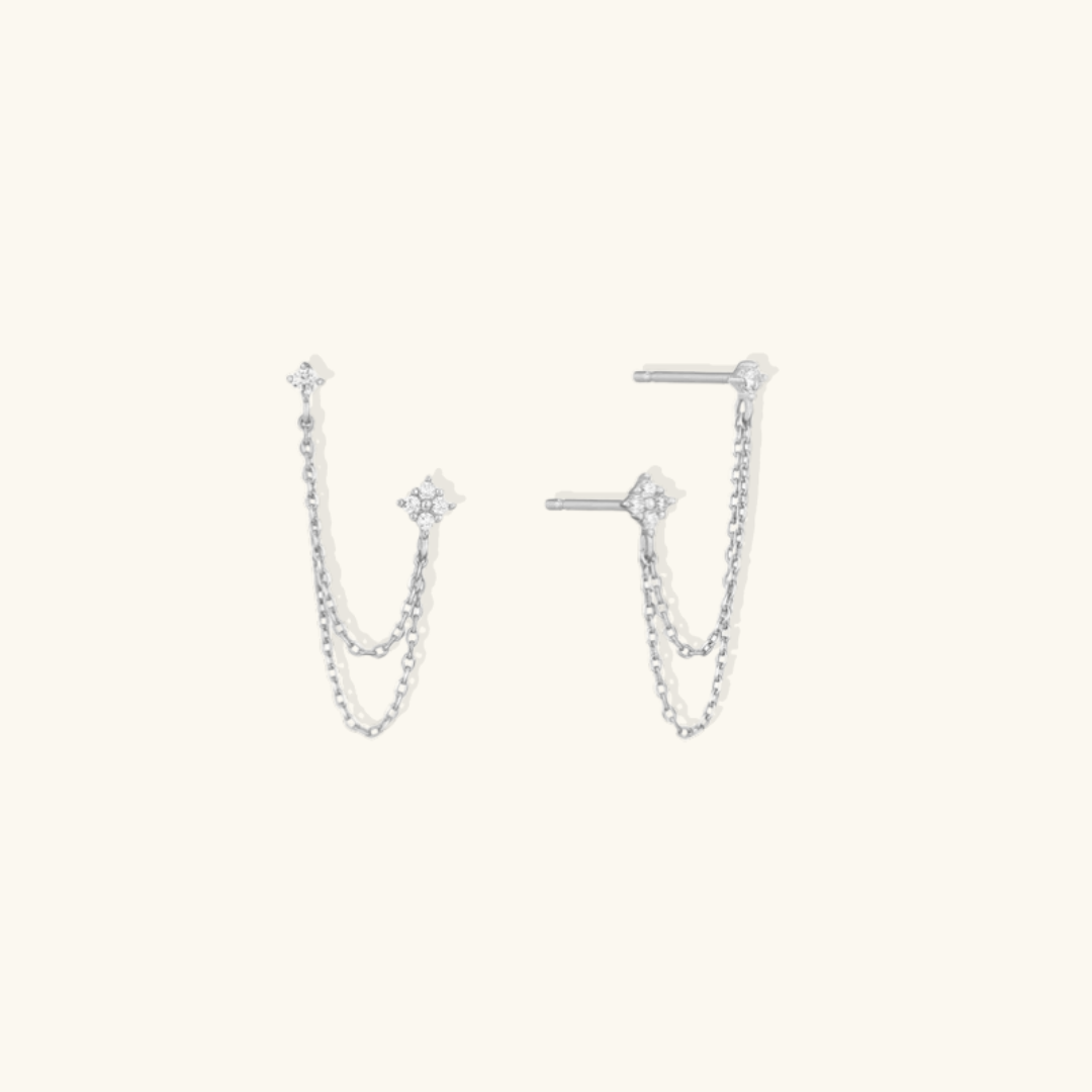 Mica Link Earrings