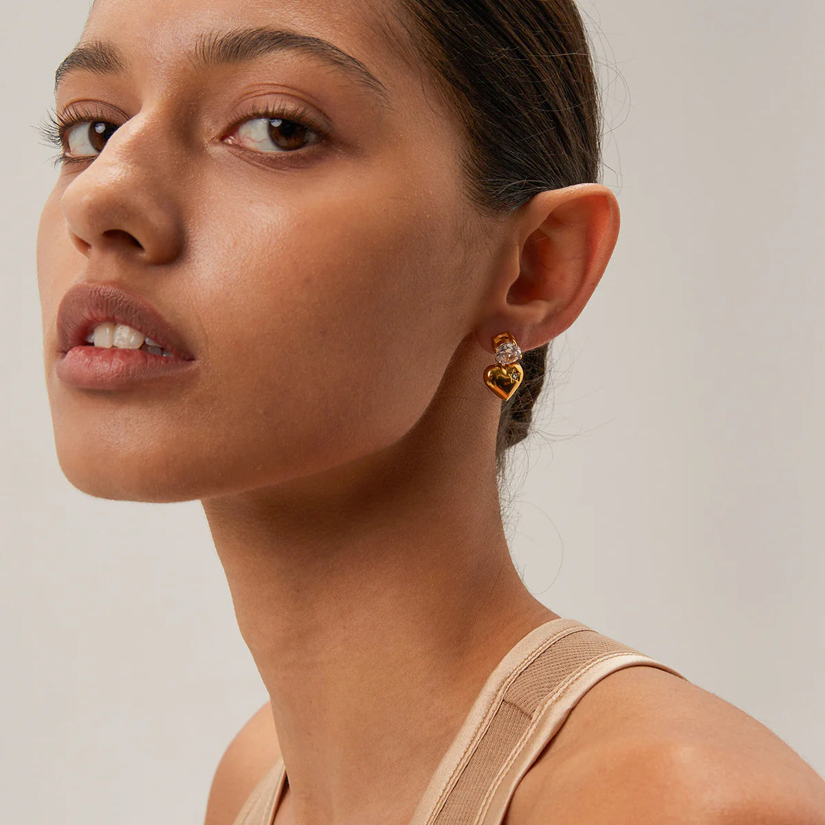 Mila Heart Earrings