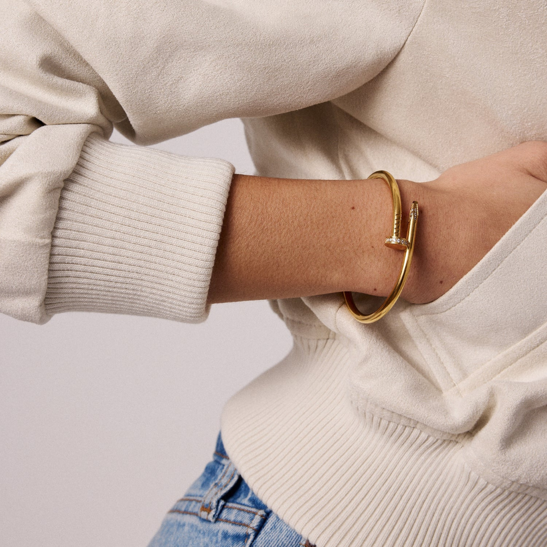Polished Nail Bracelet
