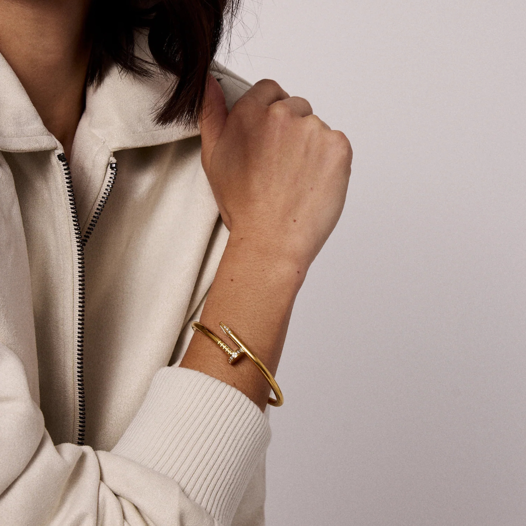 Polished Nail Bracelet