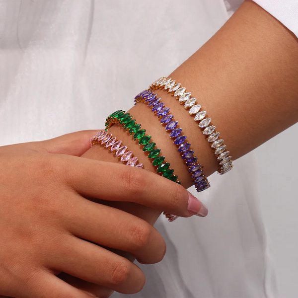 Marquise Cuff Bracelet (Bundle)