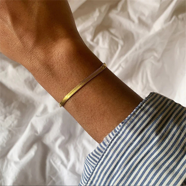 Hailey Herringbone Bracelet (Bundle)
