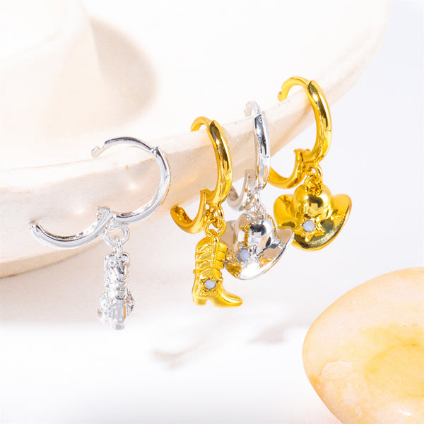 Cowgirl Charm Earrings (Bundle)