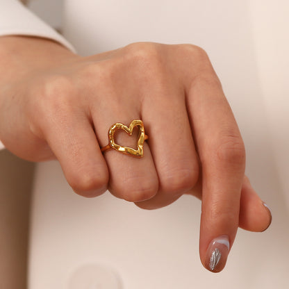 Monroe Heart Ring