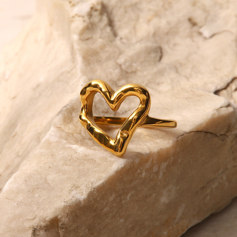 Monroe Heart Ring