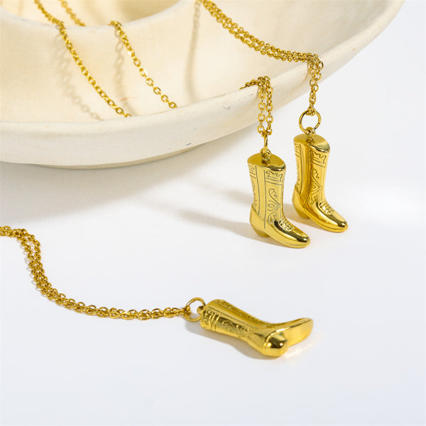 Cowgirl Boot Necklace (Bundle)