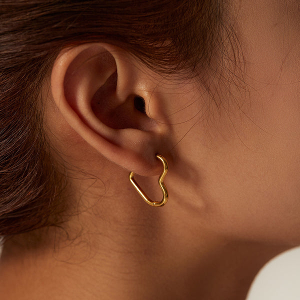 Heart Contour Earrings (Bundle)