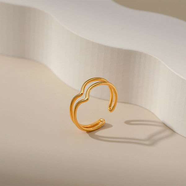 Twin Wave Ring (Bundle)