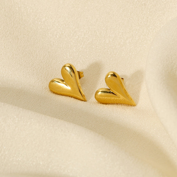 Golden Heartbeat Earrings (Bundle)