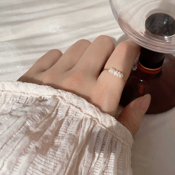 Baroque Pearl Ring (Bundle)