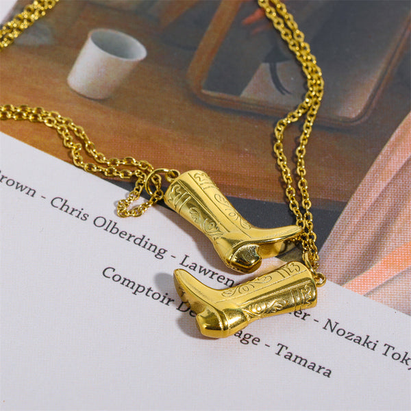 Cowgirl Boot Necklace (Bundle)