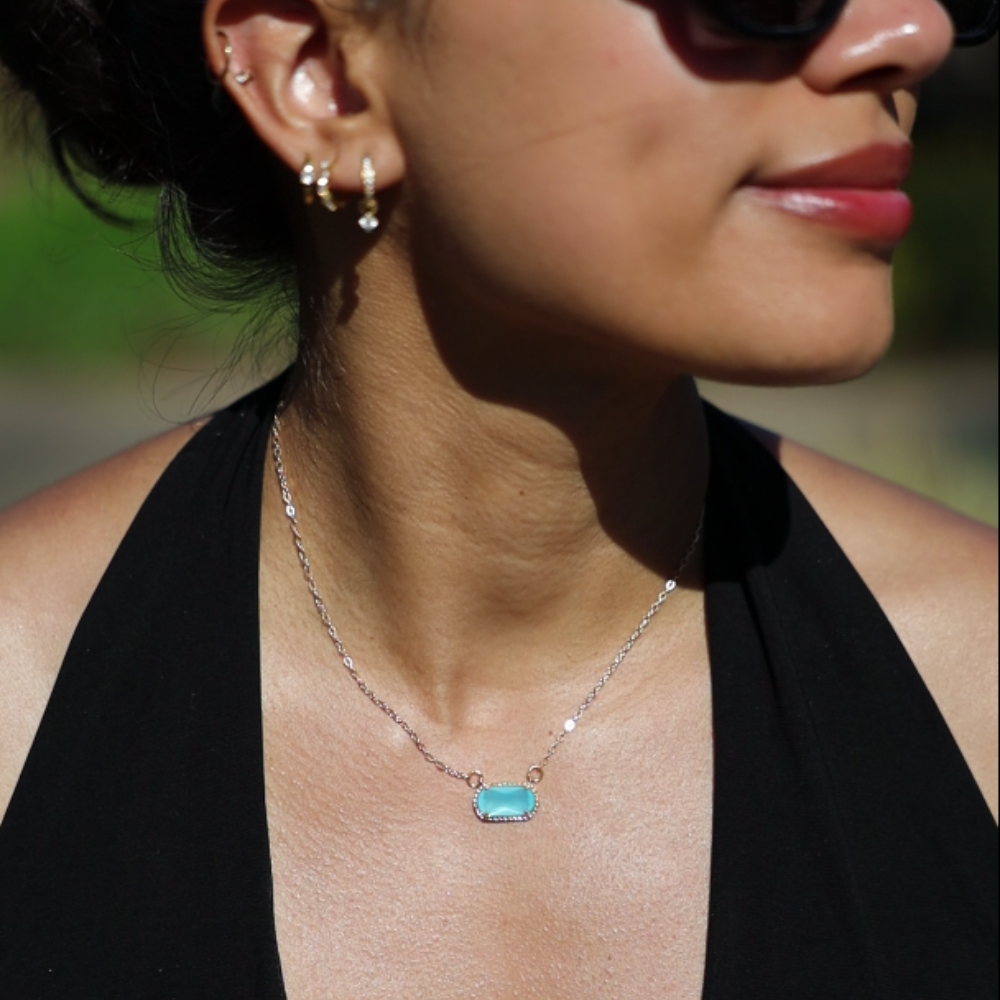 Aura Birthstone Necklace