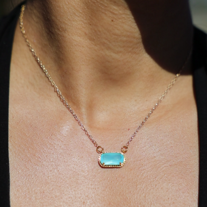 Aura Birthstone Necklace