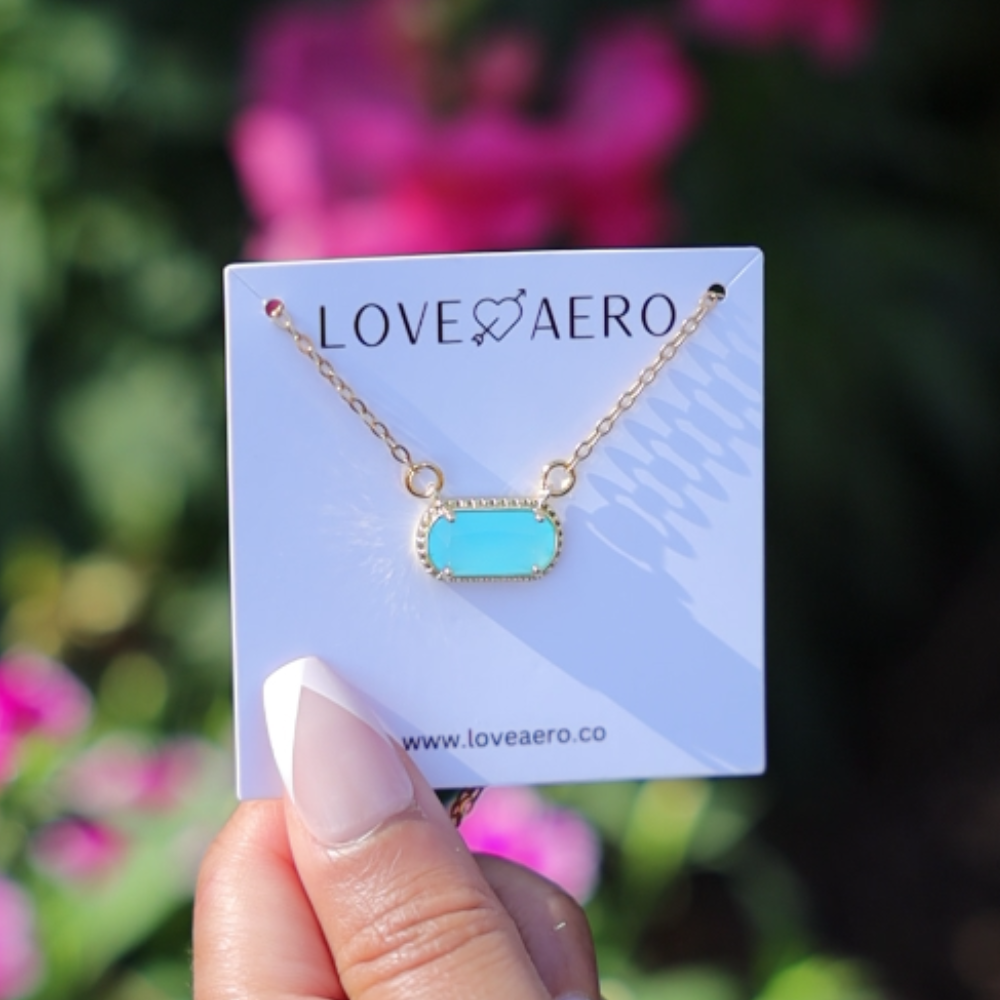 Aura Birthstone Necklace