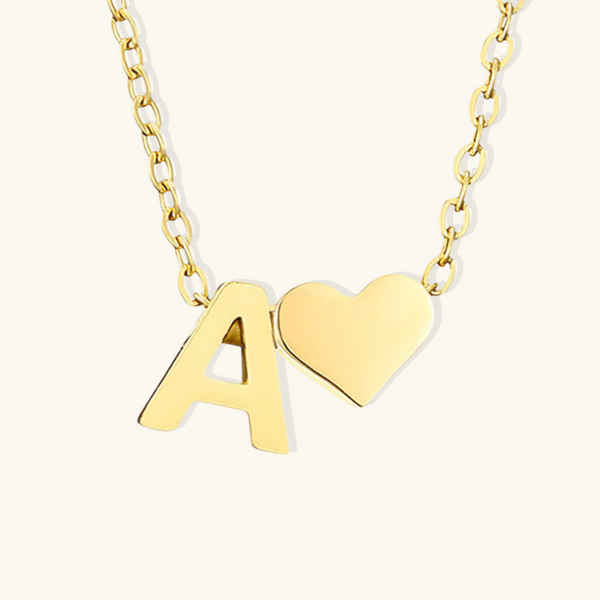 Amour Initial Necklace (Bundle)