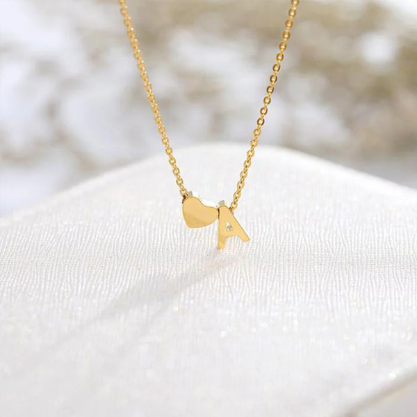 Amour Initial Necklace (Bundle)