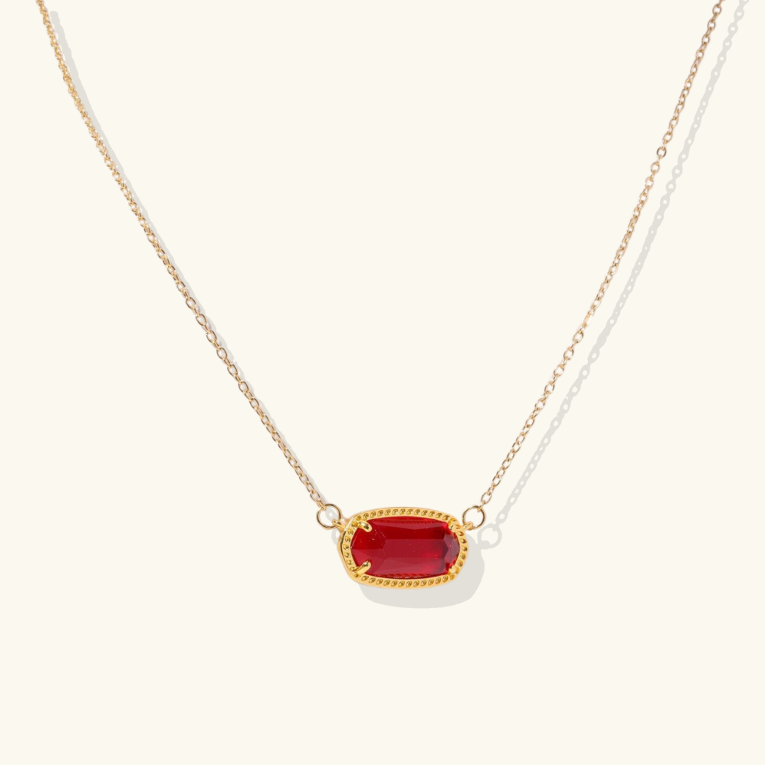 Aura Birthstone Necklace