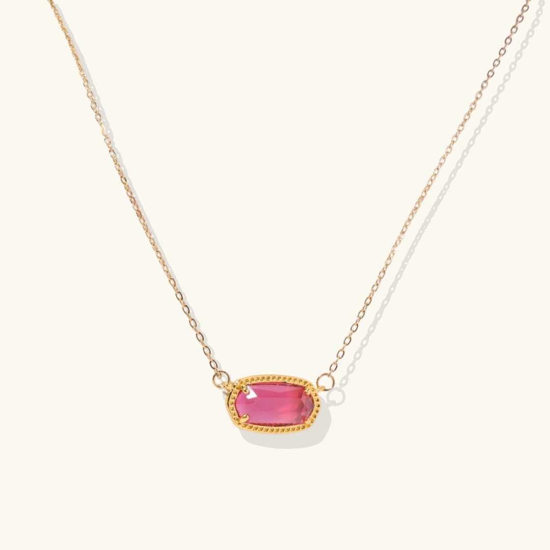 Aura Birthstone Necklace