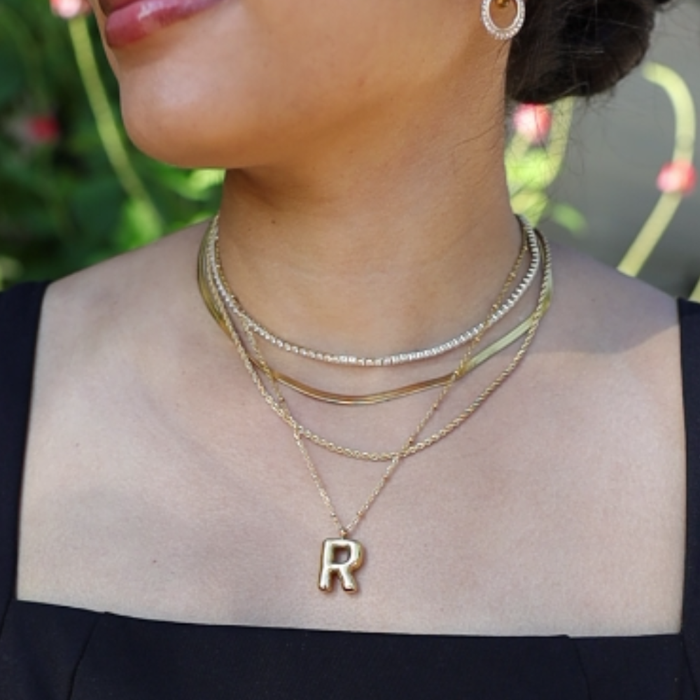 Balloon Letter Necklace (Bundle)