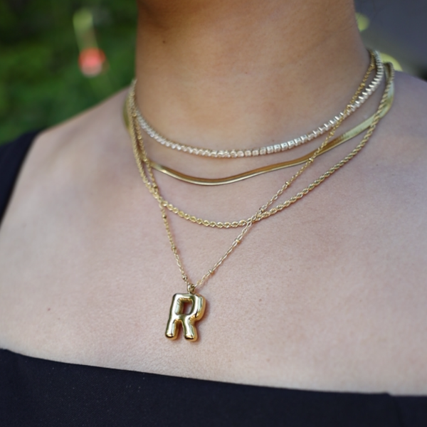 Balloon Letter Necklace (Bundle)