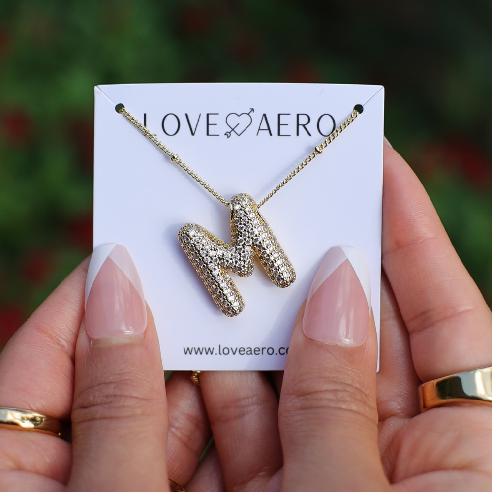 Bubble Letter Necklace