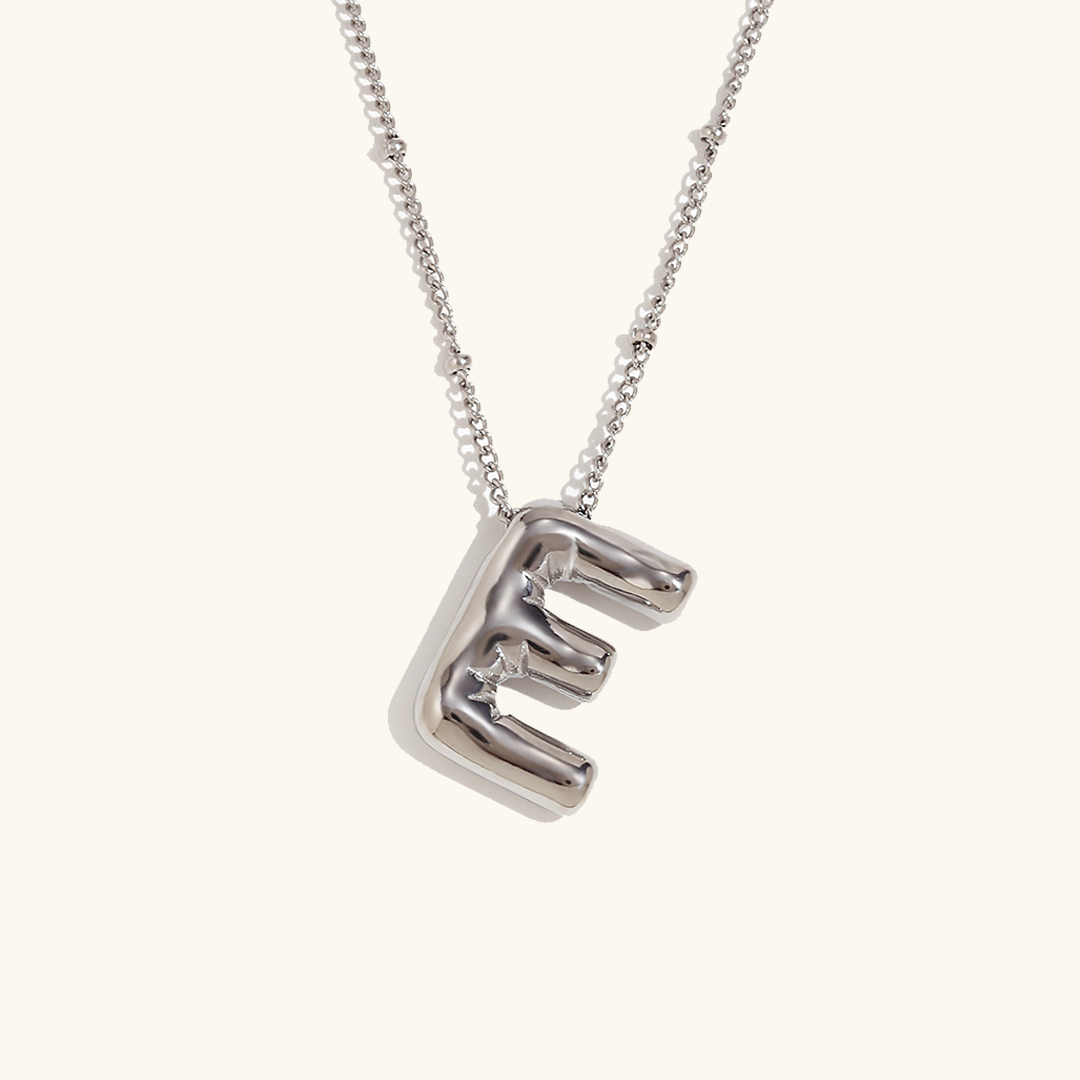 Balloon Letter Necklace