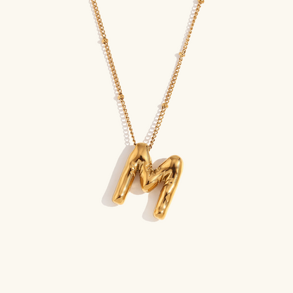 Balloon Letter Necklace