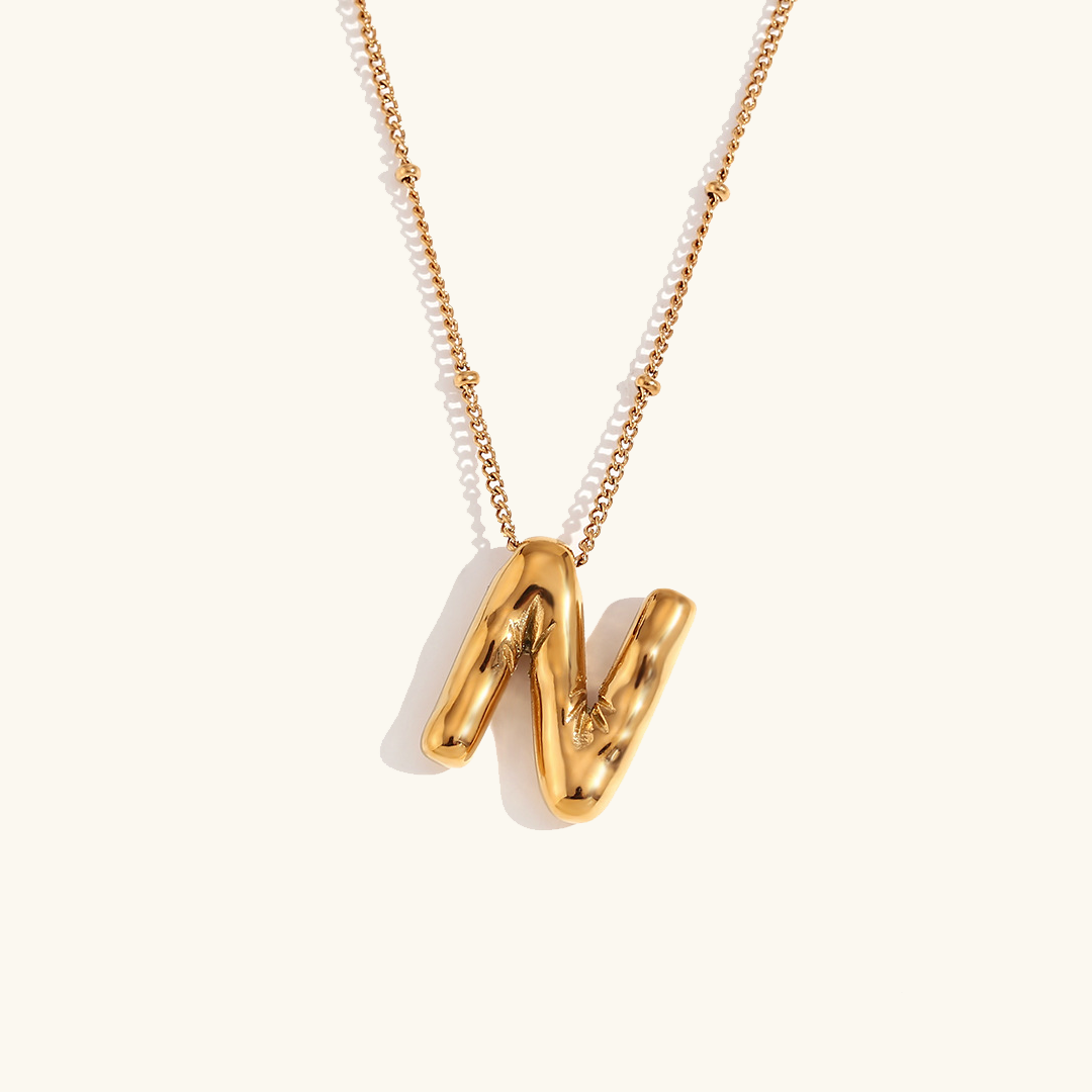 Balloon Letter Necklace