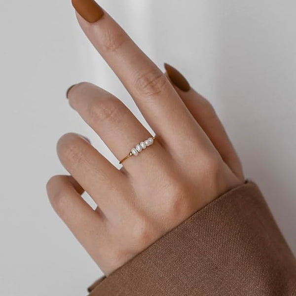 Baroque Pearl Ring (Bundle)