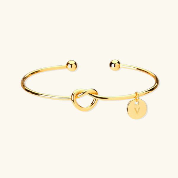 Belle Initial Bangle (Bundle)