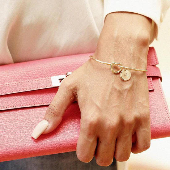 Belle Initial Bangle (Bundle)