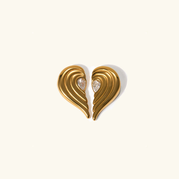 Brenda Heart Earrings (Bundle)