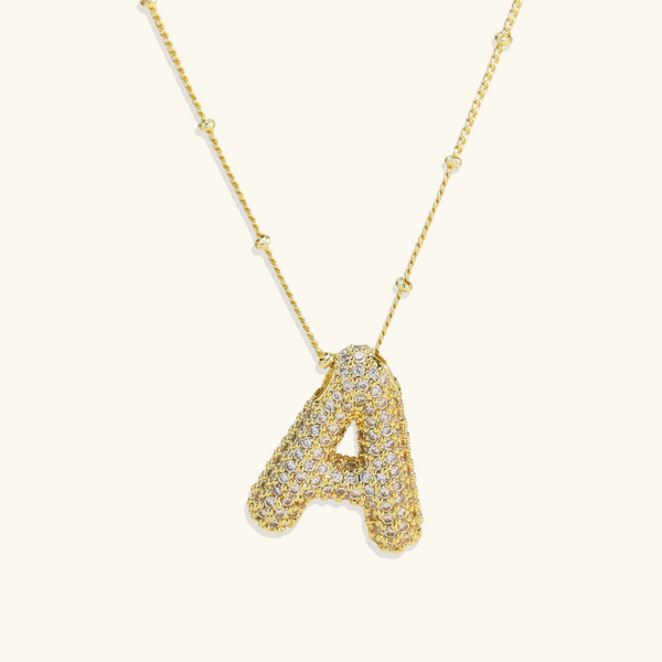 Bubble Letter Necklace (Bundle)