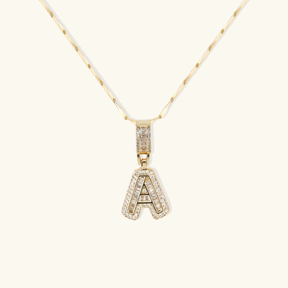 Nina Initial Letter Necklace
