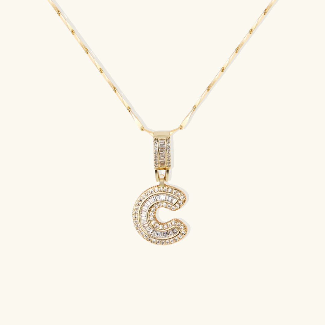 Nina Initial Letter Necklace