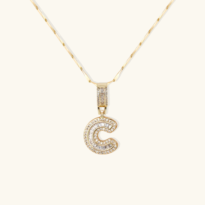Nina Initial Letter Necklace
