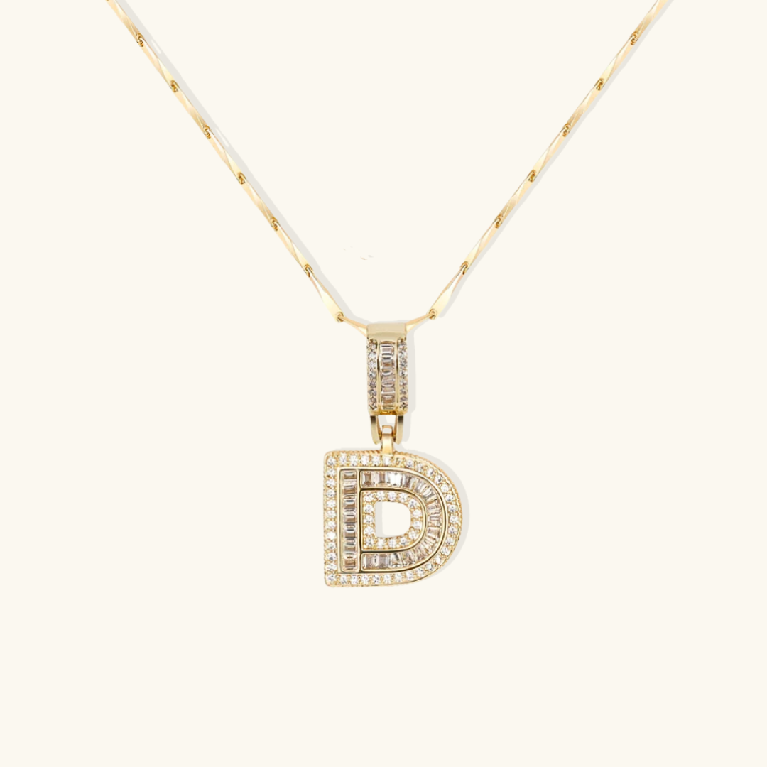 Nina Initial Letter Necklace