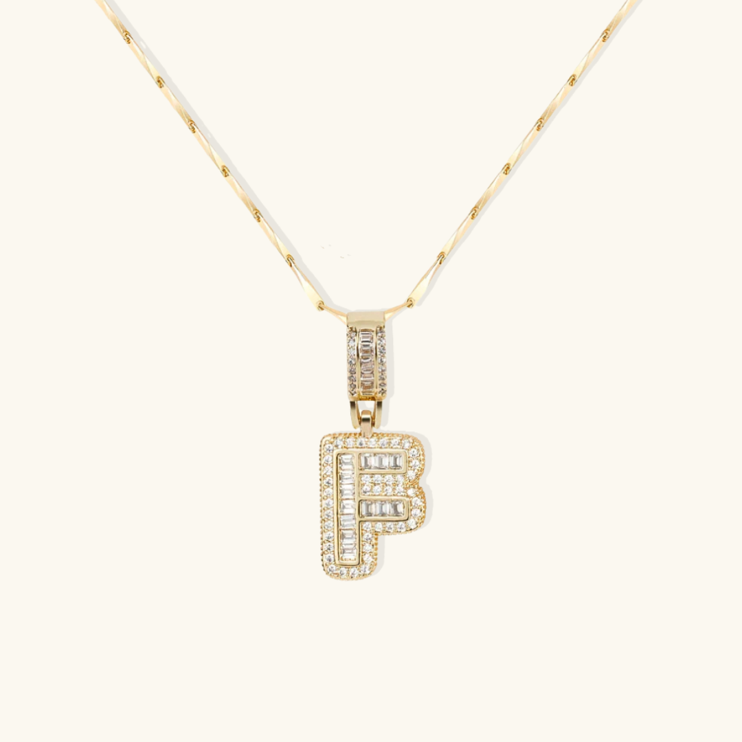 Nina Initial Letter Necklace