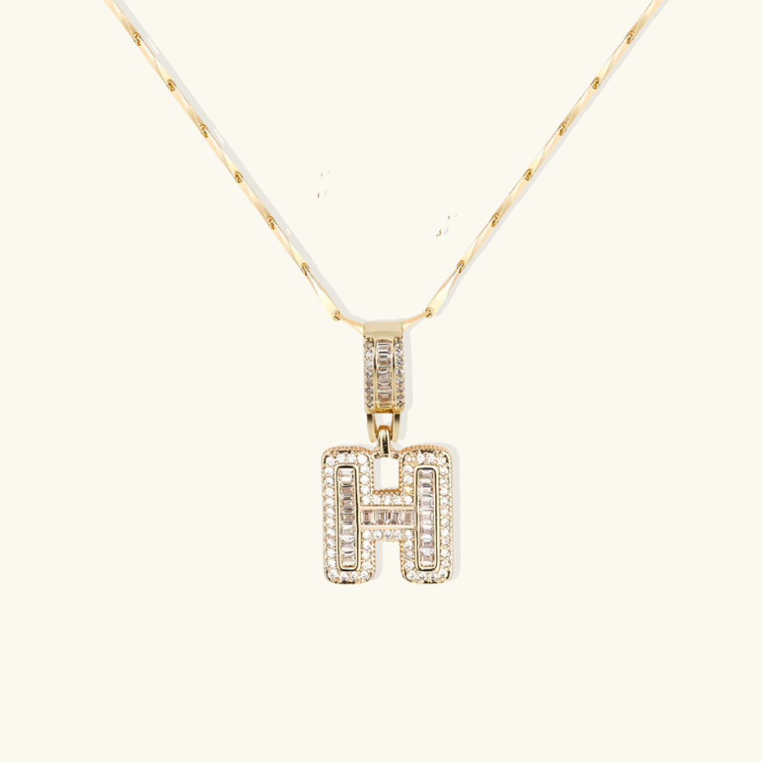 Nina Initial Letter Necklace