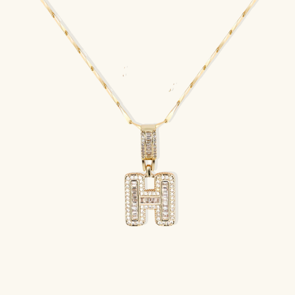Nina Initial Letter Necklace