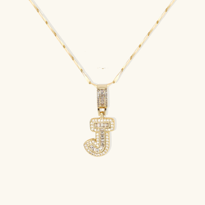 Nina Initial Letter Necklace